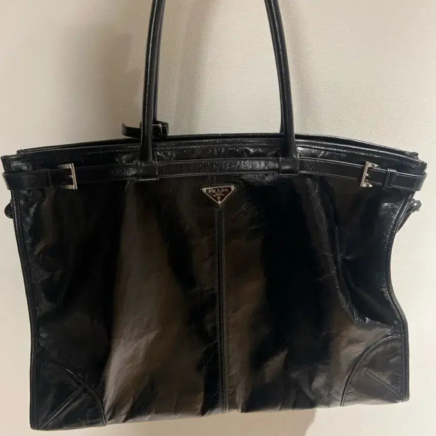 [BUNJANG] Prada Leather Tote Bag / 프라다 가죽 토트백