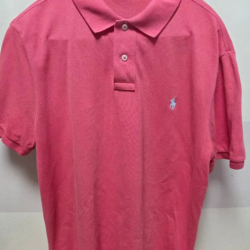 [BUNJANG] Polo Ralph Lauren Custom Slim Fit Mesh Polo Shirt - Size L / 폴로랄프로렌 커스텀 슬림핏 메시 폴로셔츠 L
