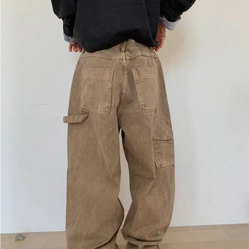 [BUNJANG] Werkseoul Legacy Work Pants Beige / 베르크서울 legacy work pants 더언더블 워크 팬츠 베이지