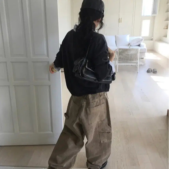 [BUNJANG] Werkseoul Legacy Work Pants Beige / 베르크서울 legacy work pants 더언더블 워크 팬츠 베이지