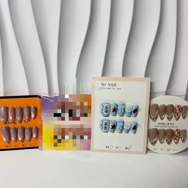 [BUNJANG] Custom Nail Tips M-2500 / (이벤트)수제네일팁M-2500(1)