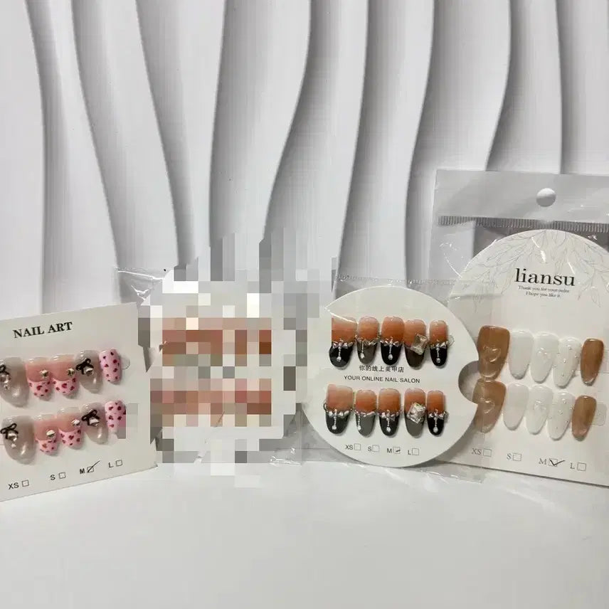 [BUNJANG] Custom Nail Tips M-2500 / (이벤트)수제네일팁M-2500(1)