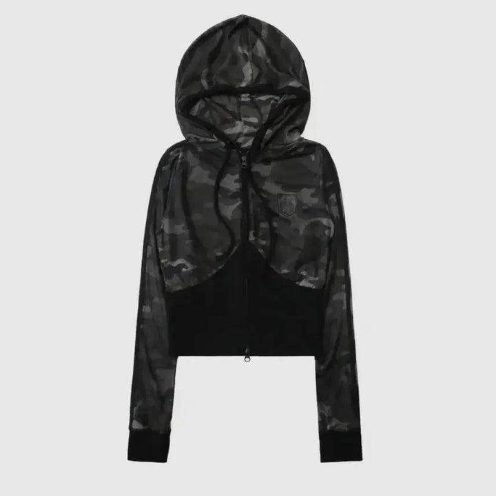 [BUNJANG] Bad Blood Camo Hoodie / 배드블러드 후드집업 카모