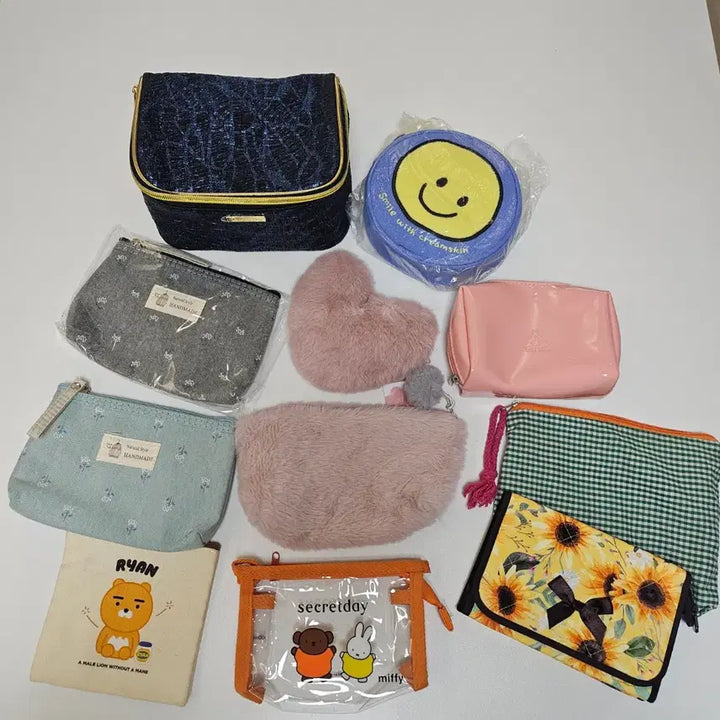 [BUNJANG] Cosmetic Pouch Set / 다용도 화장품 파우치 세트
