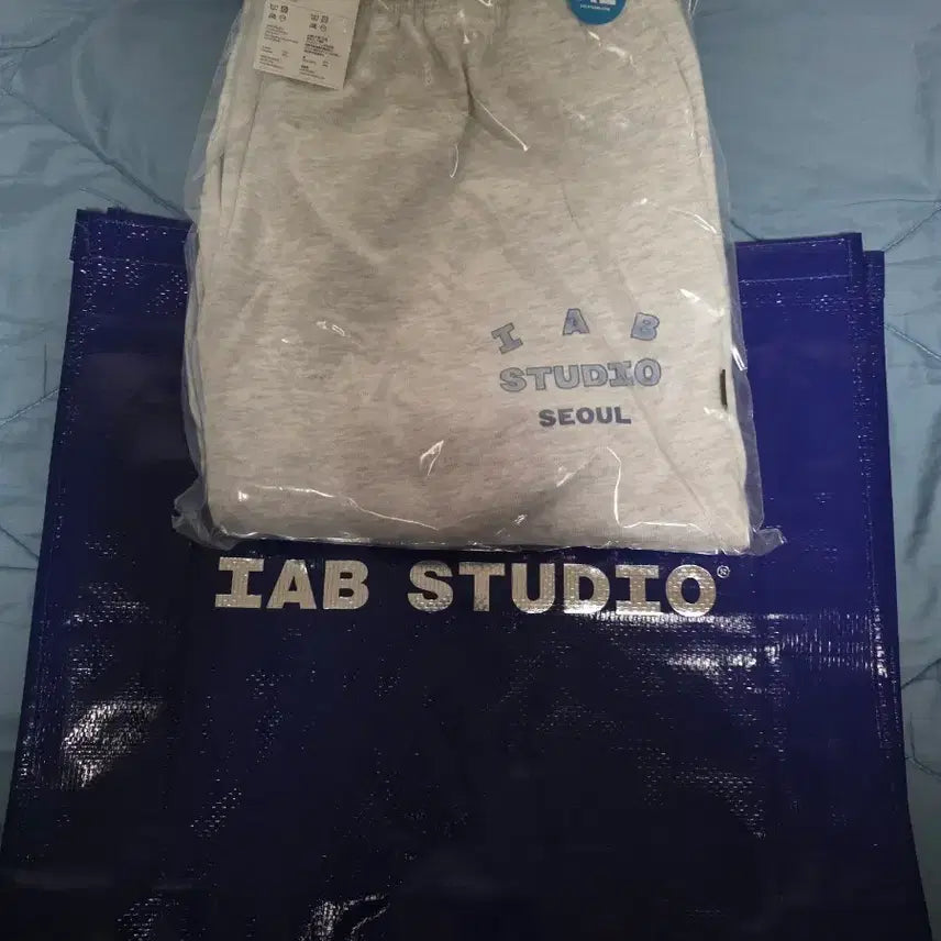 [BUNJANG] IAB Studio Seoul Sweatpants Light Gray / [XL] 아이앱 스튜디오 iab 서울 스웨트팬츠 라이트 그레이
