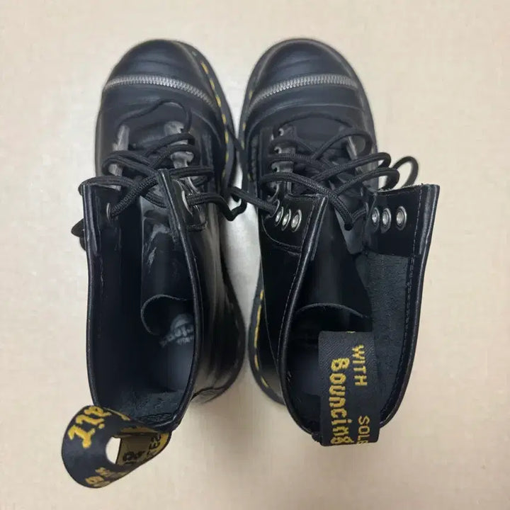 [BUNJANG] Dr. Martens 1460 Bex Leather Zip Boots / 닥터마틴 1460 Bex Leather Zipper Black 260mm