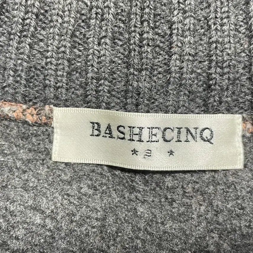 [BUNJANG] Vintage Cable Knit Pattern Vest / JPN 00s 일본 빈티지 울 케이블 니트 패턴 조끼 플리스 베스트