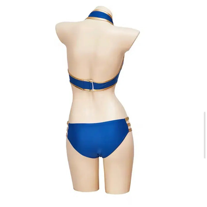 [BUNJANG] Street Fighter Chun-Li Swimsuit Cosplay Set / 스트리트 파이터 춘리 수영복 코스프레 세트