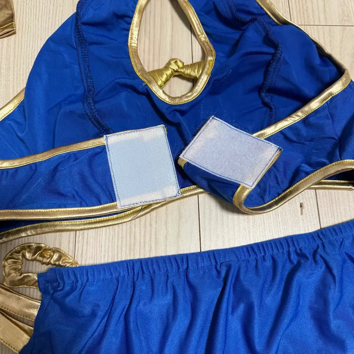 [BUNJANG] Street Fighter Chun-Li Swimsuit Cosplay Set / 스트리트 파이터 춘리 수영복 코스프레 세트