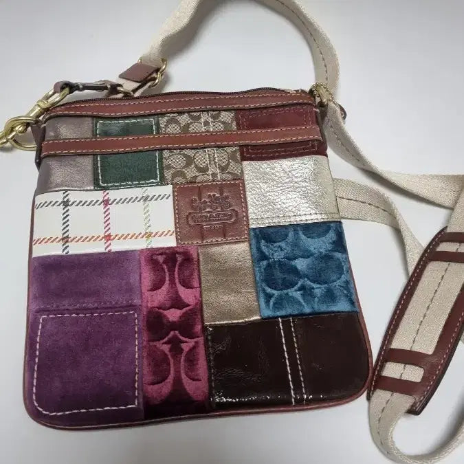 [BUNJANG] Coach Patchwork Crossbody Bag / 코치 패치워크 크로스백 새상품입니다