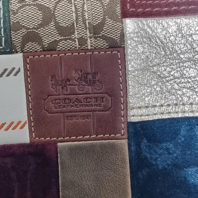 [BUNJANG] Coach Patchwork Crossbody Bag / 코치 패치워크 크로스백 새상품입니다