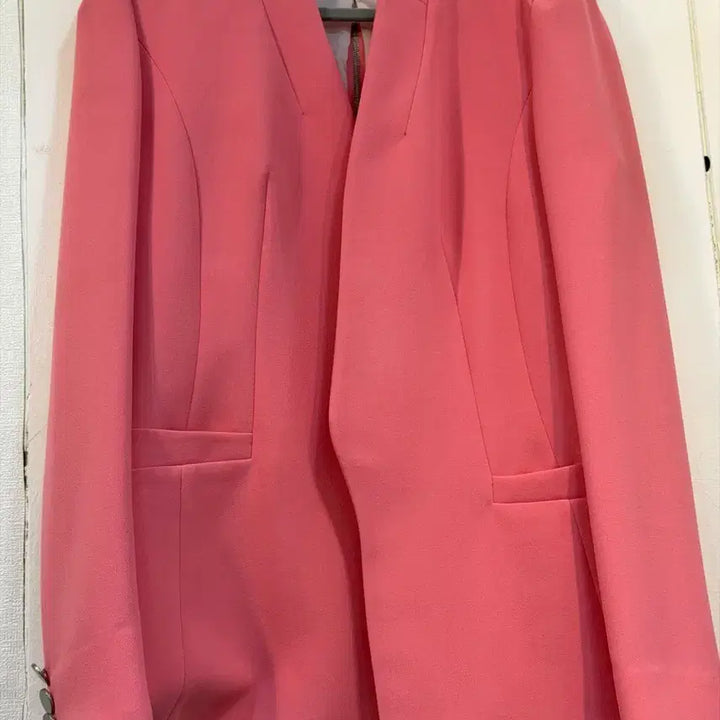 [BUNJANG] MOJO.S.PHINE Pink Women's Jacket / MOJO.S.PHINE 핑크 여성 자켓