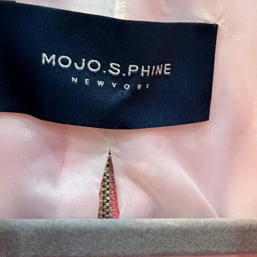 [BUNJANG] MOJO.S.PHINE Pink Women's Jacket / MOJO.S.PHINE 핑크 여성 자켓