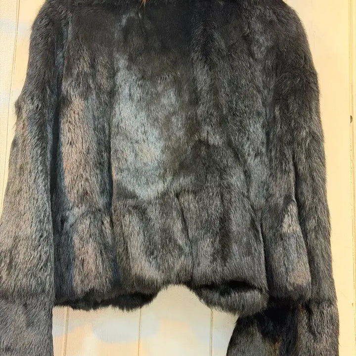 [BUNJANG] Multicolor Fox Fur Coat / 멀티컬러 폭스 퍼 코트