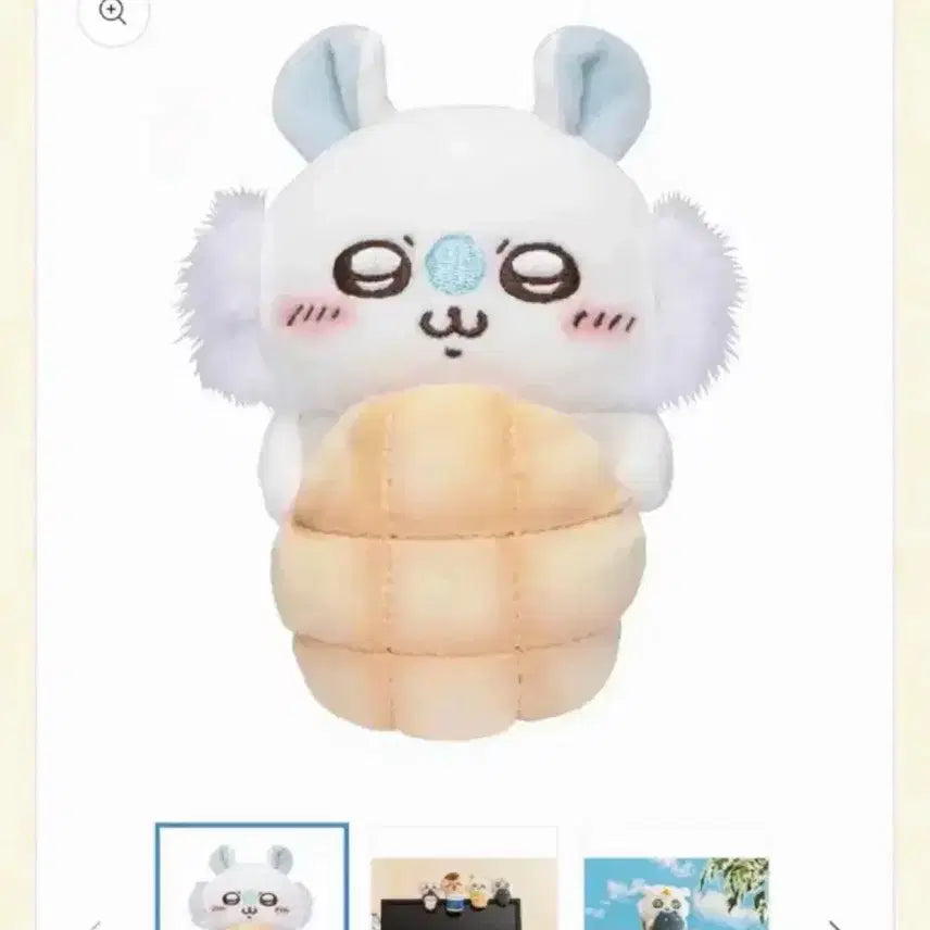 [SOLD OUT] 미개봉 메론빵 모몽가 데스크탑 데스크톱 마스코트 치이카와
