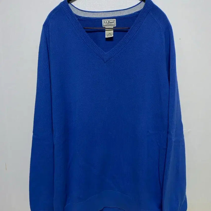 [BUNJANG] LLBean Pima Cotton V-Neck Sweater / 엘엘빈 브이넥 스웨터