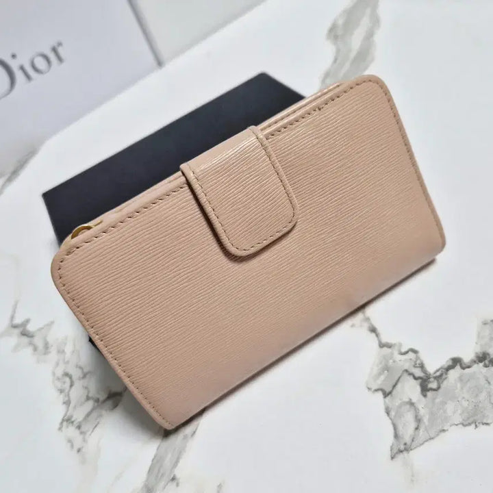 [BUNJANG] Prada Vitello Move Powder Pink Medium Wallet / (정품) 프라다 비텔로무브 중지갑 파우더 핑크