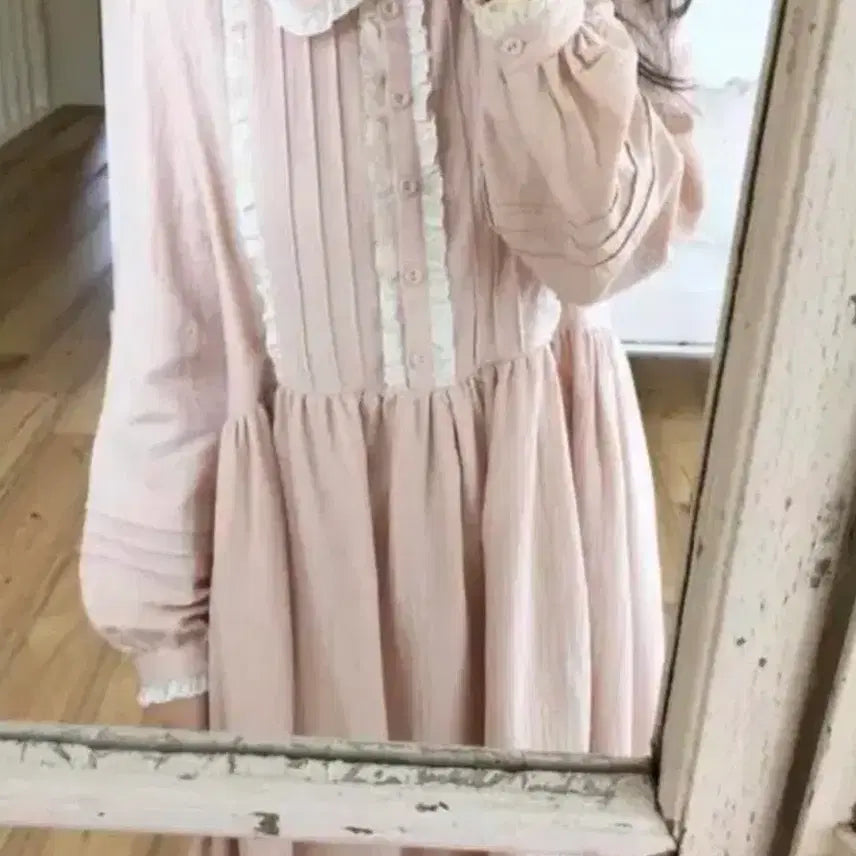 [BUNJANG] Mimi Boutique Popo Dress Pink / (미개봉)미미부티크 포포드레스 핑크