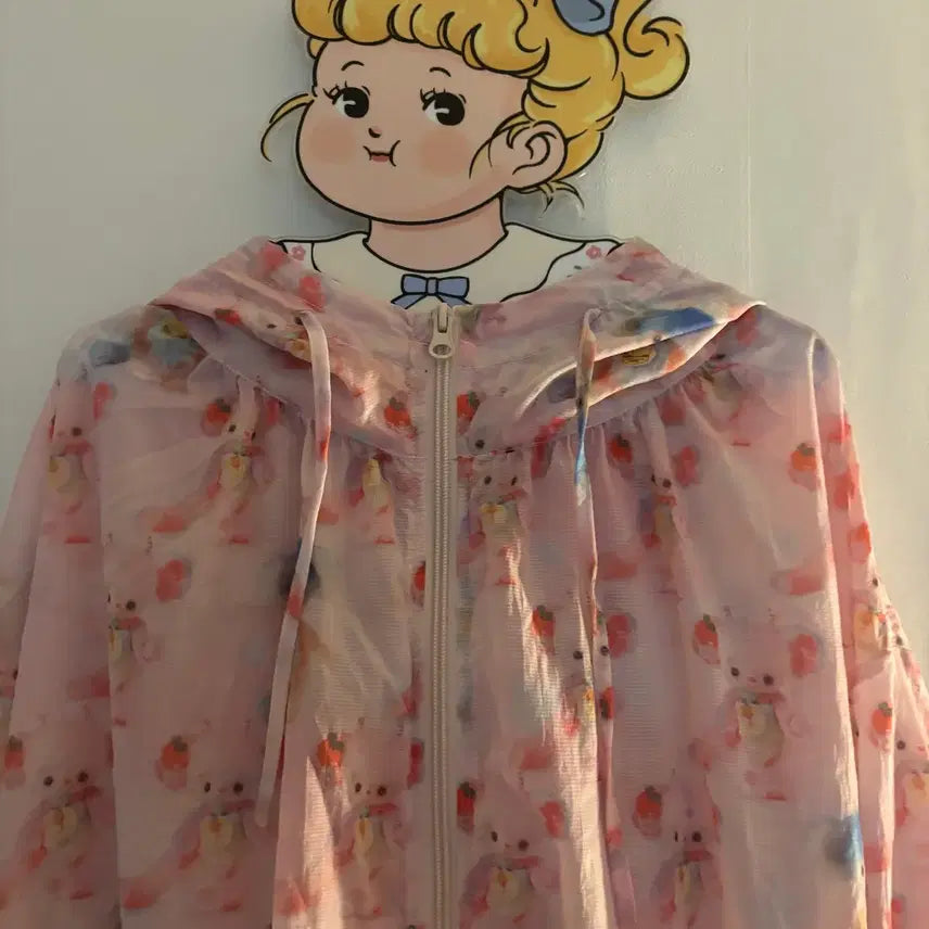 [SOLD OUT] 귀여운 핑크 자켓 여름용 빈티지