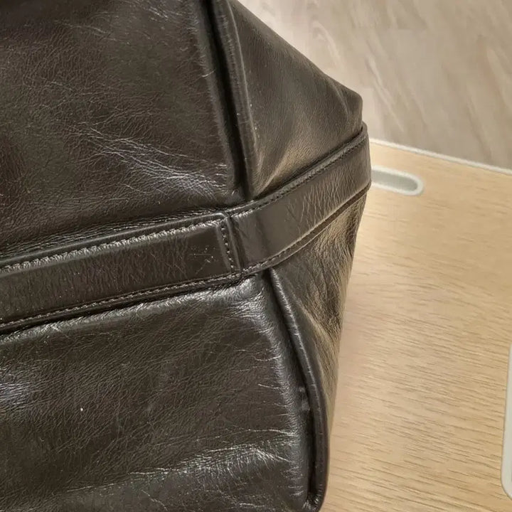 [BUNJANG] Vunque Perfect Button Up Soft Hobo Large Shoulder Bag / 분크 퍼펙 버튼업 소프트 호보 라지