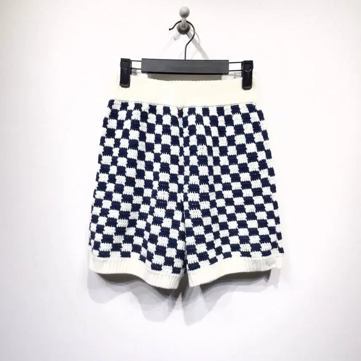 [BUNJANG] SHRIMPS Checkerboard Knit Shorts / 한섬쉬림프 SHRIMPS 체커보드 니트 쇼츠[호칭8]