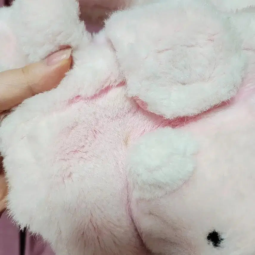 [BUNJANG] Hello Kitty Pink Fur Mini Tote Bag / (단종/희귀템)고전키티 헬로키티 핑크 퍼 미니 토트백 가방