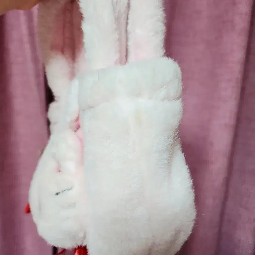 [BUNJANG] Hello Kitty Pink Fur Mini Tote Bag / (단종/희귀템)고전키티 헬로키티 핑크 퍼 미니 토트백 가방