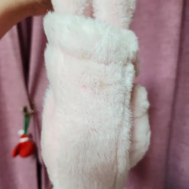 [BUNJANG] Hello Kitty Pink Fur Mini Tote Bag / (단종/희귀템)고전키티 헬로키티 핑크 퍼 미니 토트백 가방