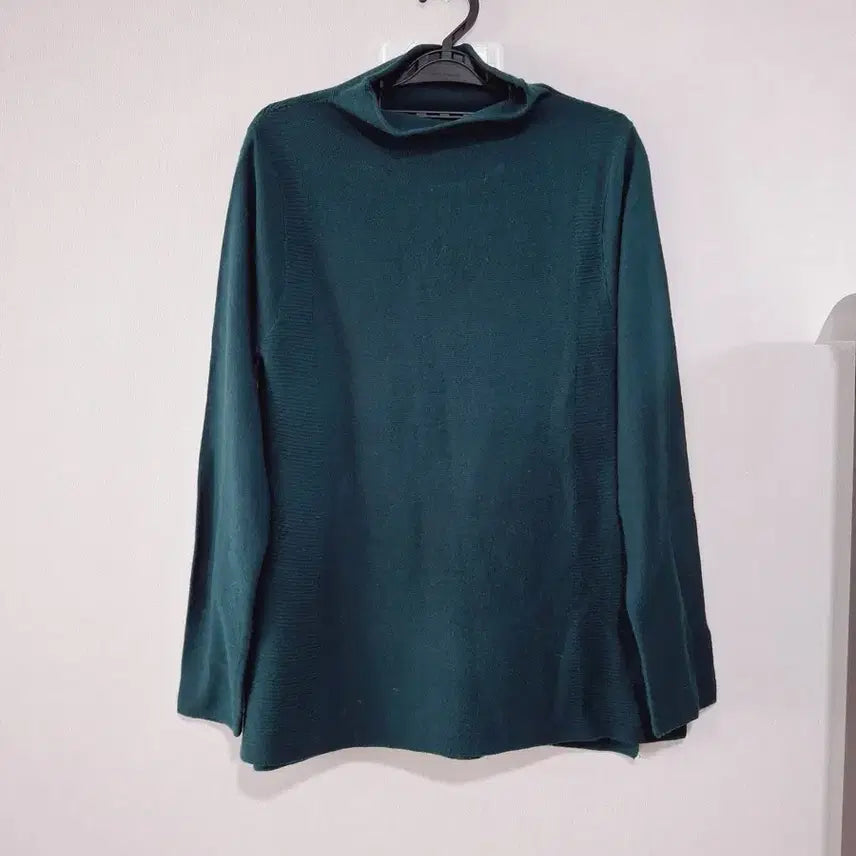 [BUNJANG] Green Knit Turtleneck Sweater / 고퀄 그린 니트 신품컨디션 66