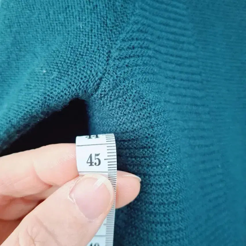 [BUNJANG] Green Knit Turtleneck Sweater / 고퀄 그린 니트 신품컨디션 66