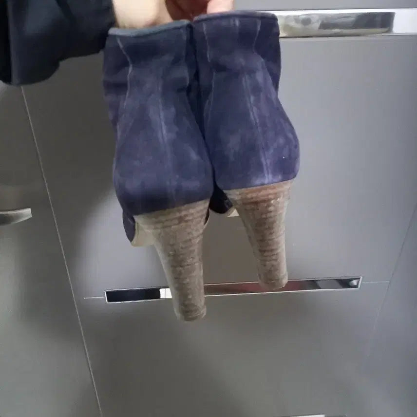 [BUNJANG] Suede Ankle Boots 38 / 245 스웨이드 앵클 부츠 워커 38