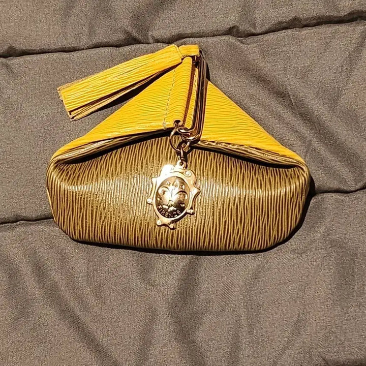 [SOLD OUT] ROMITI FIRENZE 옐로우 가죽 동전지갑