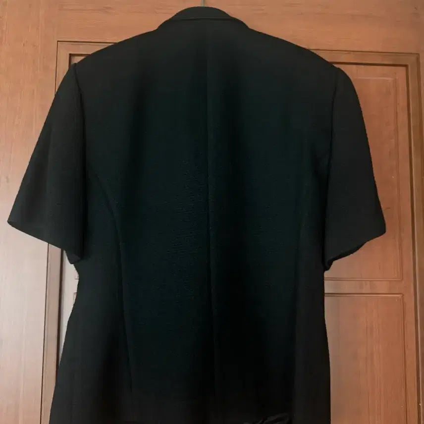 [BUNJANG] Ssong Studio Short Sleeved Tweed Jacket Black / 쏭스튜디오 short sleeved tweed 블랙