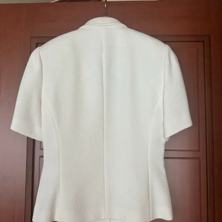 [BUNJANG] Song Studio Short Sleeved Tweed / 쏭스튜디오 short sleeved tweed 화이트