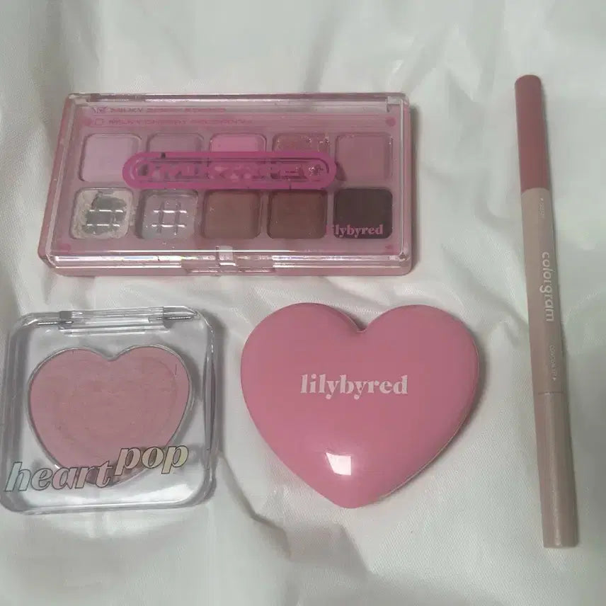 [BUNJANG] Various Summer Cool Tone Makeup Bundle Set / 여쿨 화장품 일괄 아이섀도우팔레트 블러셔