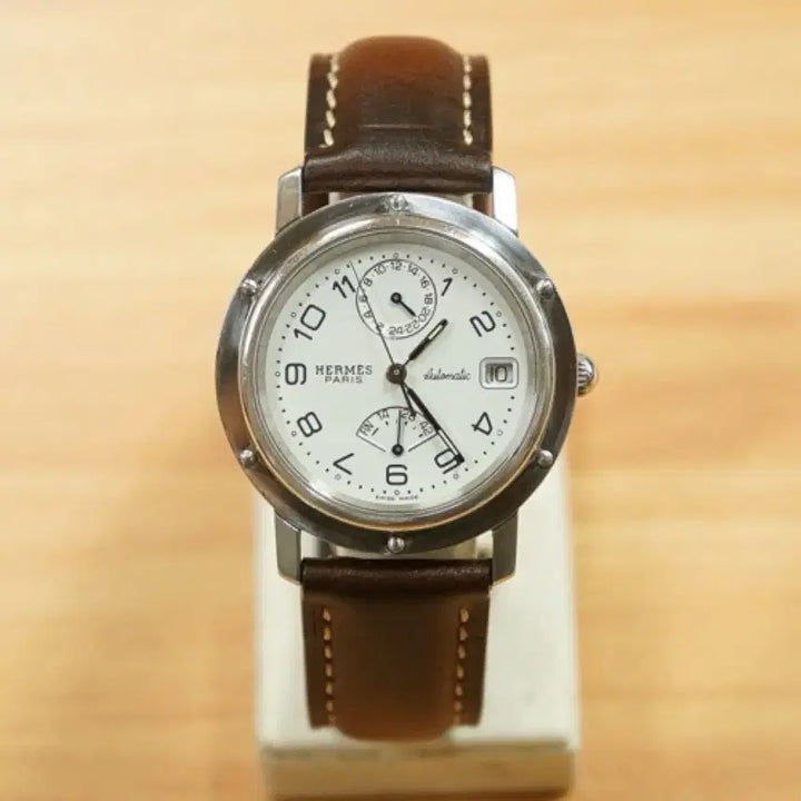 [BUNJANG] Hermes Clipper CL5.710 Automatic Watch / 에르메스 클리퍼 cl5.710 파워리저브 오토매틱 시계