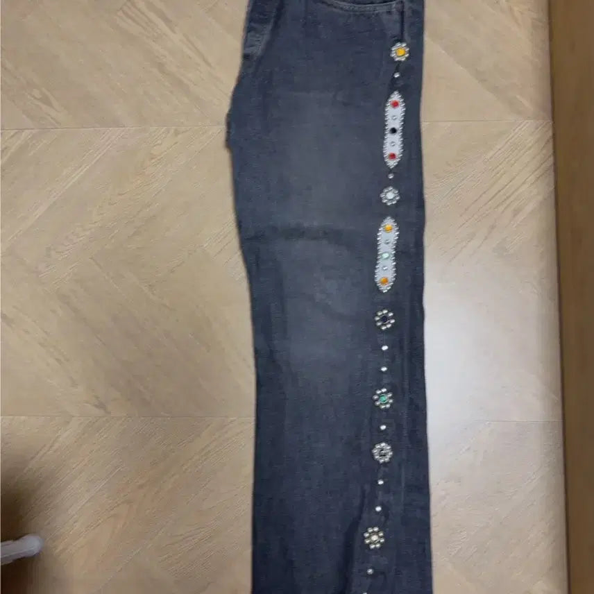 [BUNJANG] Kapital Gemstone Pants 36 Black / kapital 잼스톤 바지 36 블랙