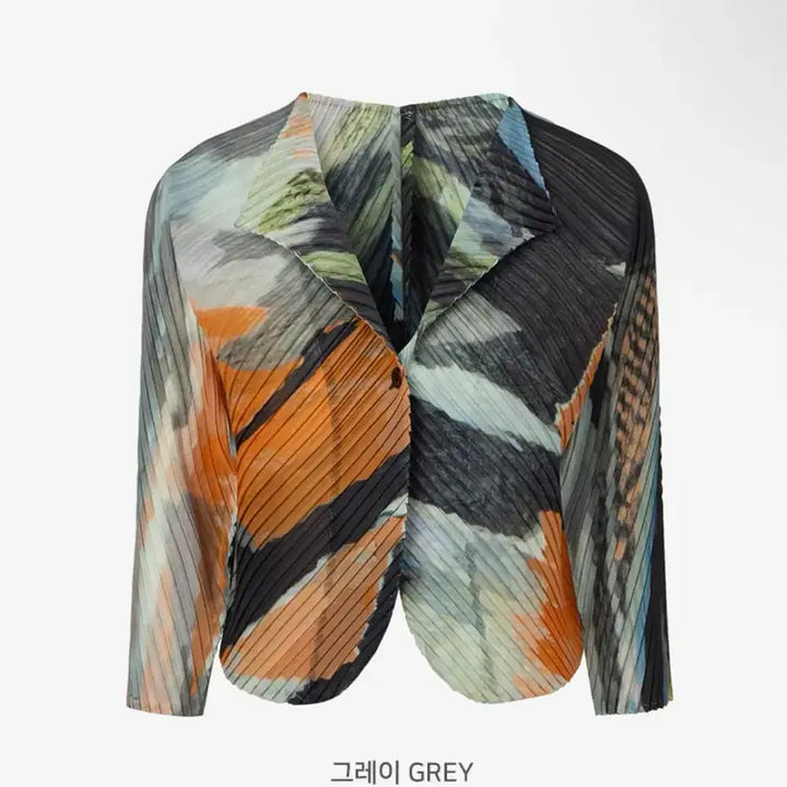 [BUNJANG] Pleats Please Pleats Me Gray Cardigan / (미착용)플리츠미 가디건