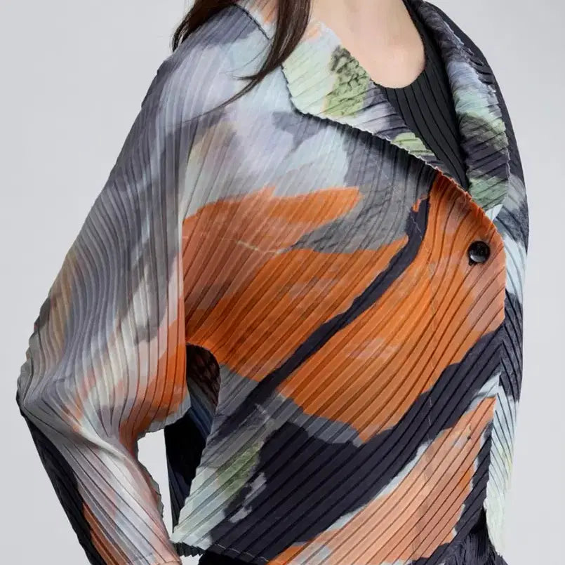 [BUNJANG] Pleatsme Pleated Pattern Cardigan / (미착용)플리츠미 가디건