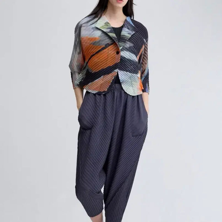 [BUNJANG] Pleats Please Pleats Me Gray Cardigan / (미착용)플리츠미 가디건