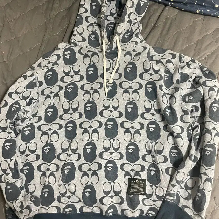 [BUNJANG] BAPE Coach Collaboration Hoodie XL / 베이프 코치 후드XL
