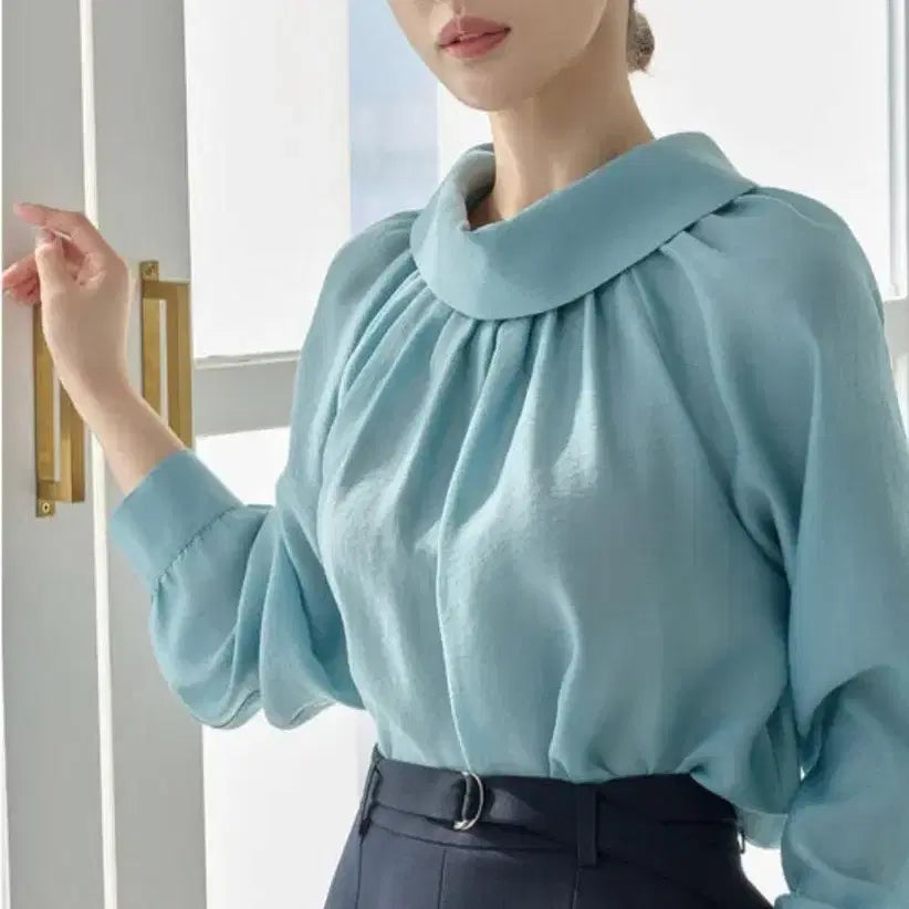 [BUNJANG] Free Size Two-Way Blouse / 지에마르 투웨이 블라우스 Free사이즈