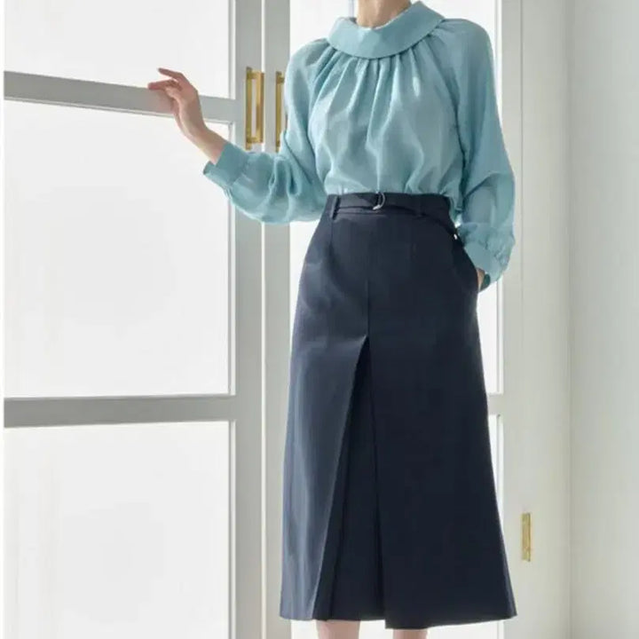 [BUNJANG] Free Size Two-Way Blouse / 지에마르 투웨이 블라우스 Free사이즈