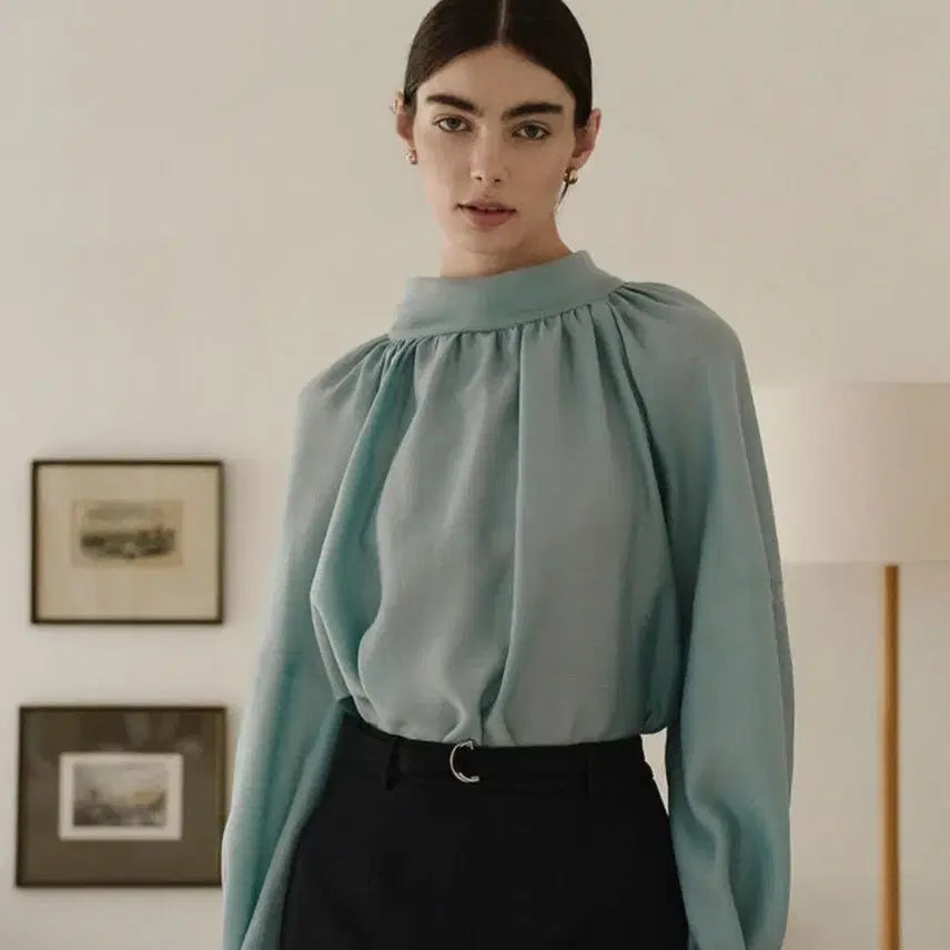 [BUNJANG] Free Size Two-Way Blouse / 지에마르 투웨이 블라우스 Free사이즈