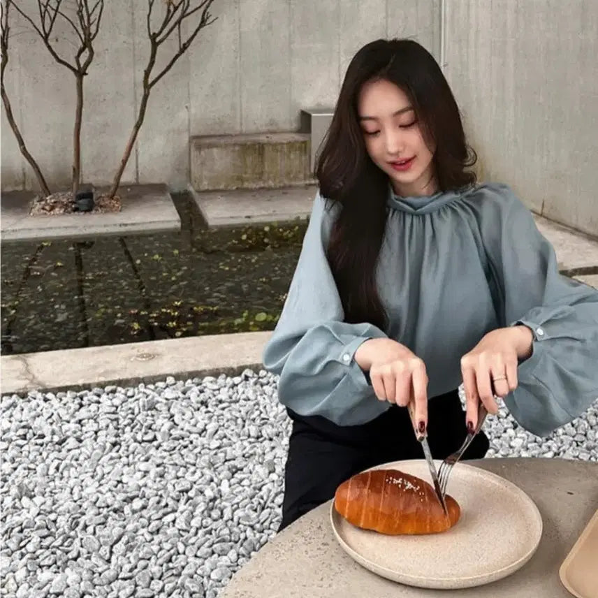 [BUNJANG] Free Size Two-Way Blouse / 지에마르 투웨이 블라우스 Free사이즈