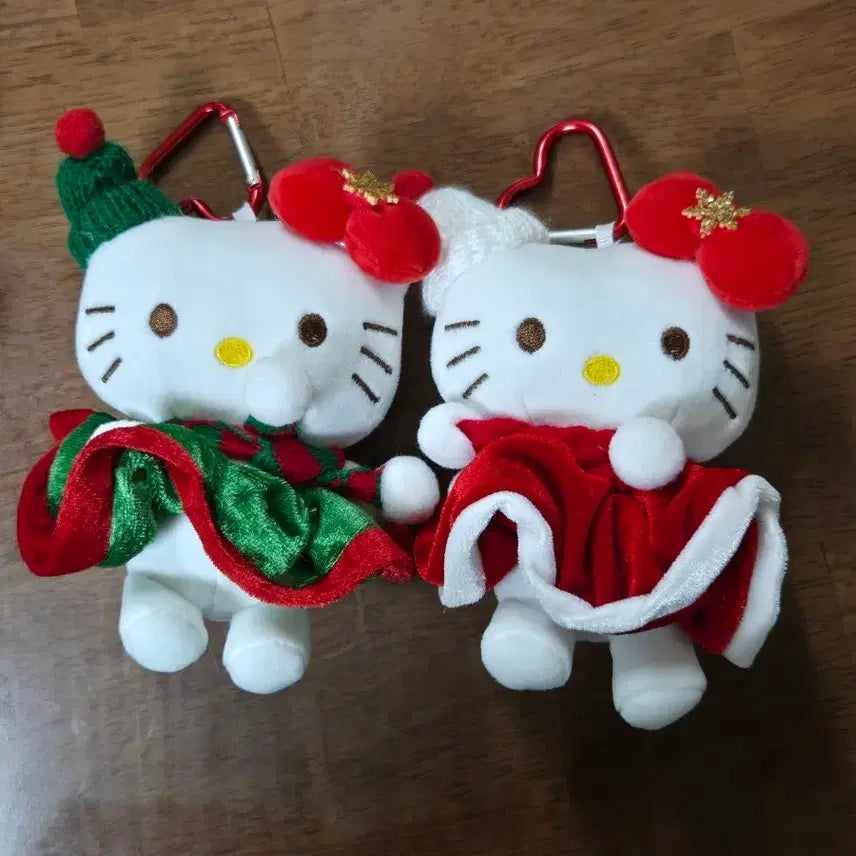 [BUNJANG] Hello Kitty Christmas Keyring Doll / *파격세일*크리스마스 헬로키티 키링 인형