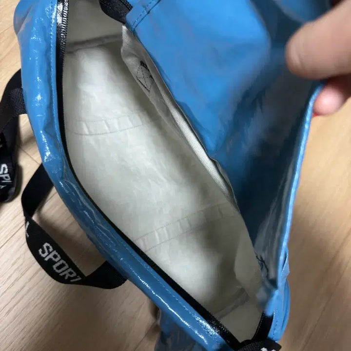 [BUNJANG] Heritagefloss Sky Blue Gym Sports Bag / 헤리티지플로스 스카이블루 스포츠 Gym 가방