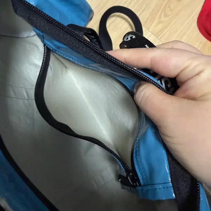 [BUNJANG] Heritagefloss Sky Blue Gym Sports Bag / 헤리티지플로스 스카이블루 스포츠 Gym 가방