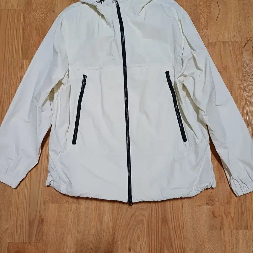 [BUNJANG] SPAO Hood Windbreaker Cream XL / 스파오 후드 윈드브레이커 크림 XL