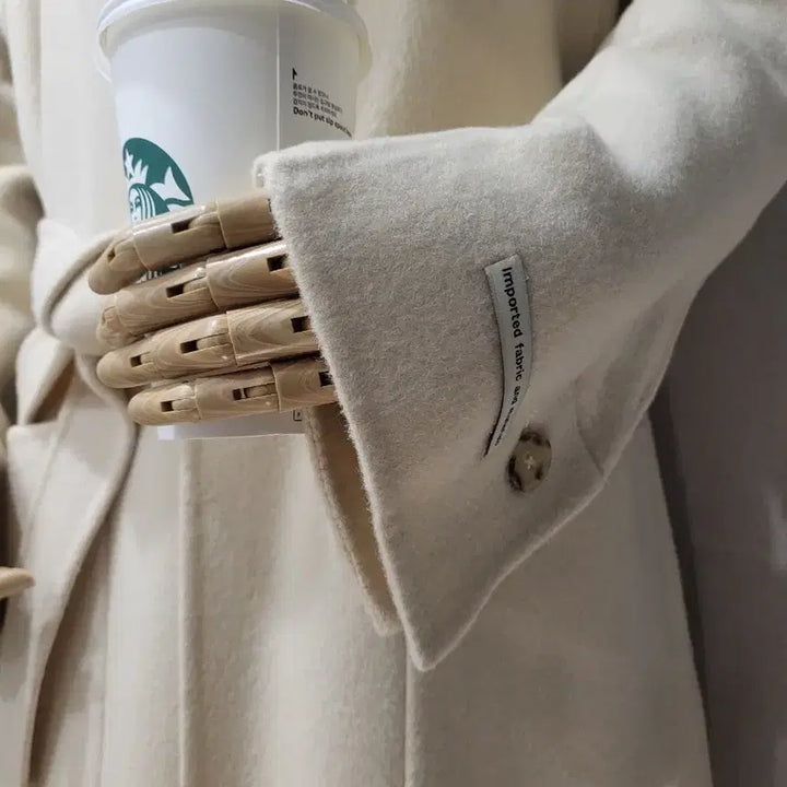 [BUNJANG] Long Wool 90% Coat Handmade Jacket / 택포#새상품 롱 울 90% 코트 핸드메이드 자켓 아우터 자켓 로브